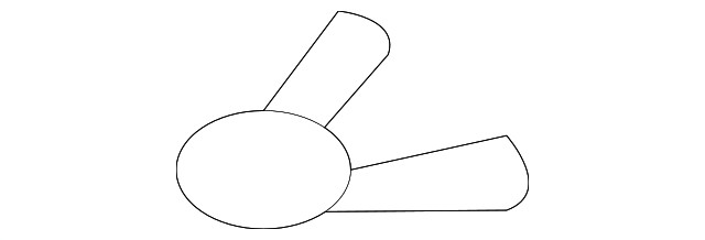 Genuine Mitsubishi Overflow Hose Clip MS660205