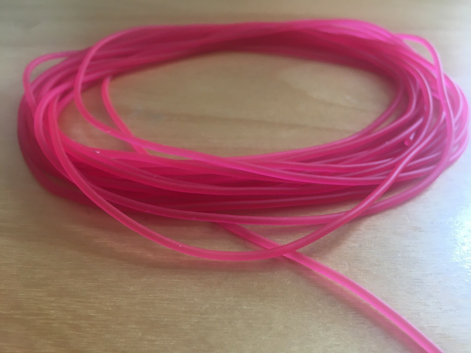 5 Metres - Hybrid Pole Fishing Elastic Size 08-12 PINK (1.6mm) - Match Fishing