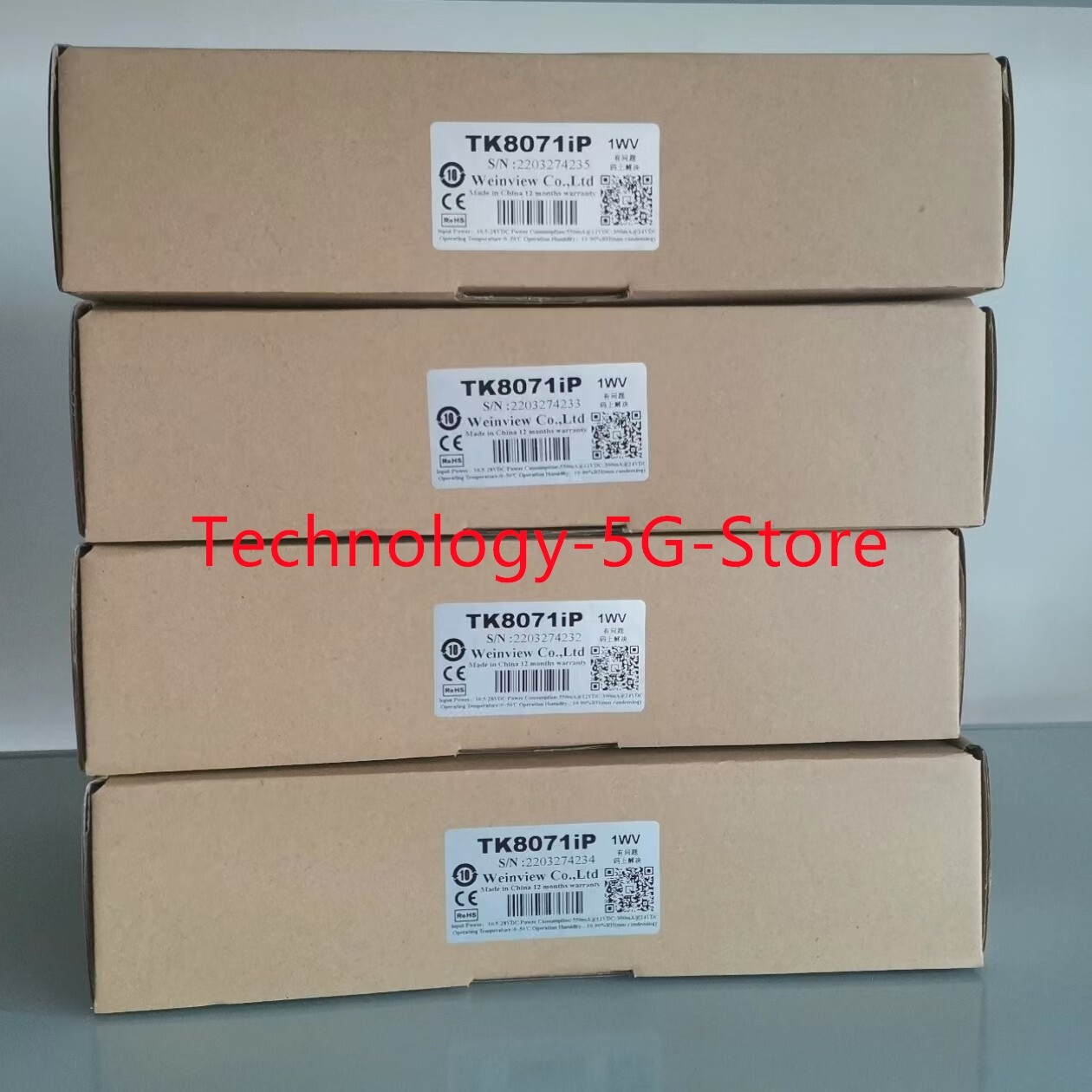 New Weinview TK8071iP HMI Touch Screen
