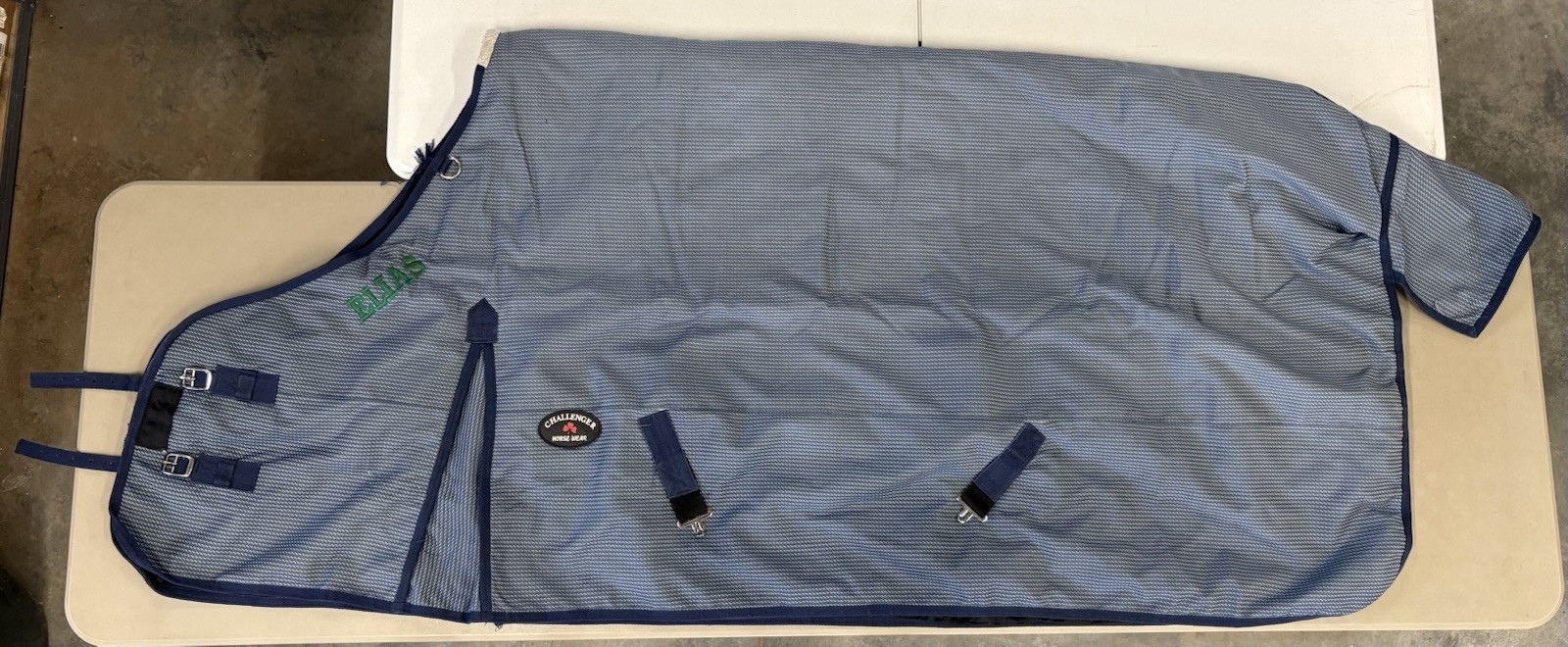 81” Challenger Horse Wear Stable Blanket, “Elias” Used
