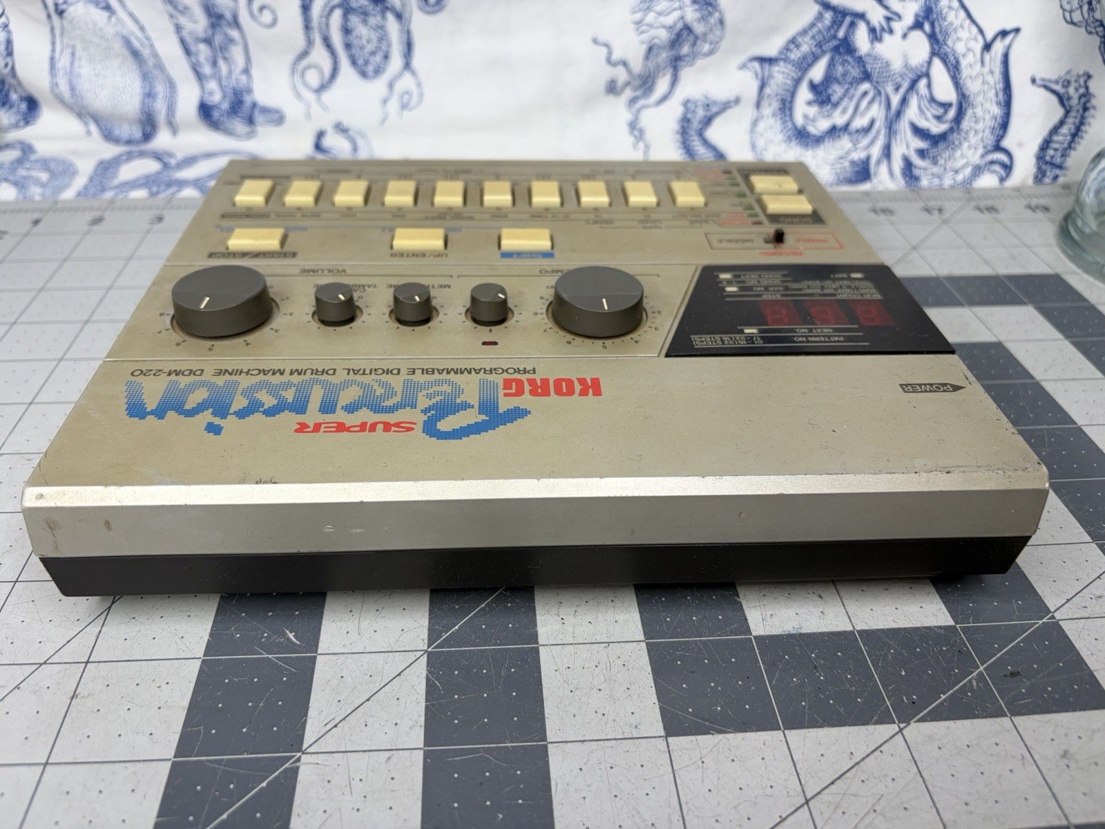 Korg DDM-220 Super Percussion Drum Machine, No Battery Cover