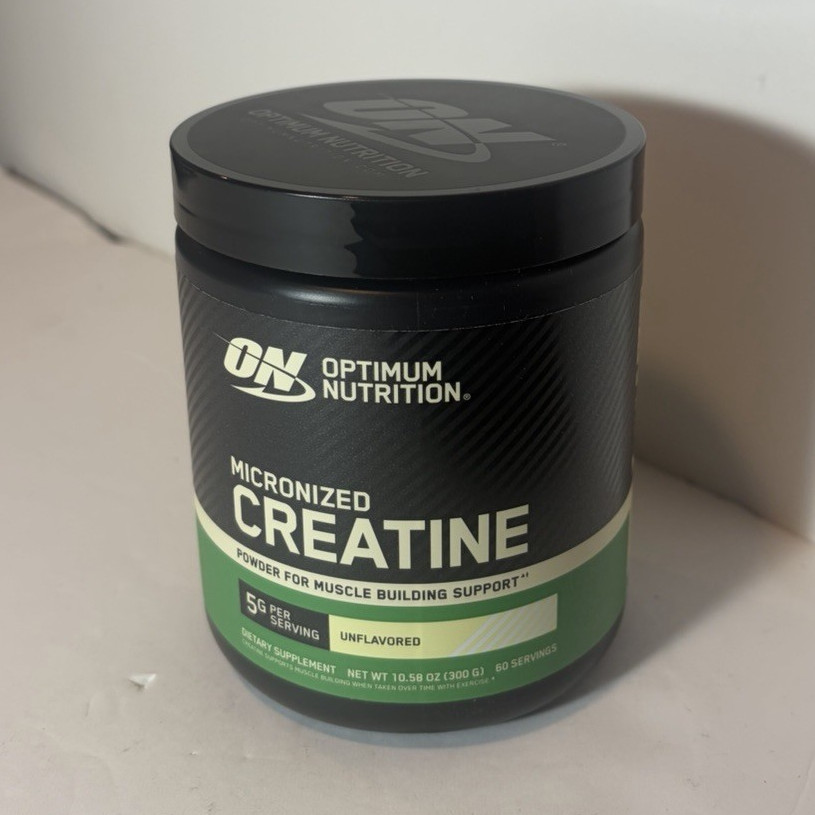 Optimum Nutrition Micronized Creatine Monohydrate Powder Unflavored 10.58oz 5g