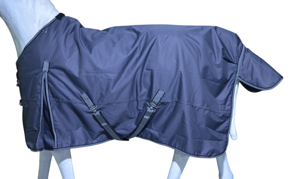 AMERITACK 600 Denier 100 gm Fill Light Weight Waterproof Poly Horse Blanket