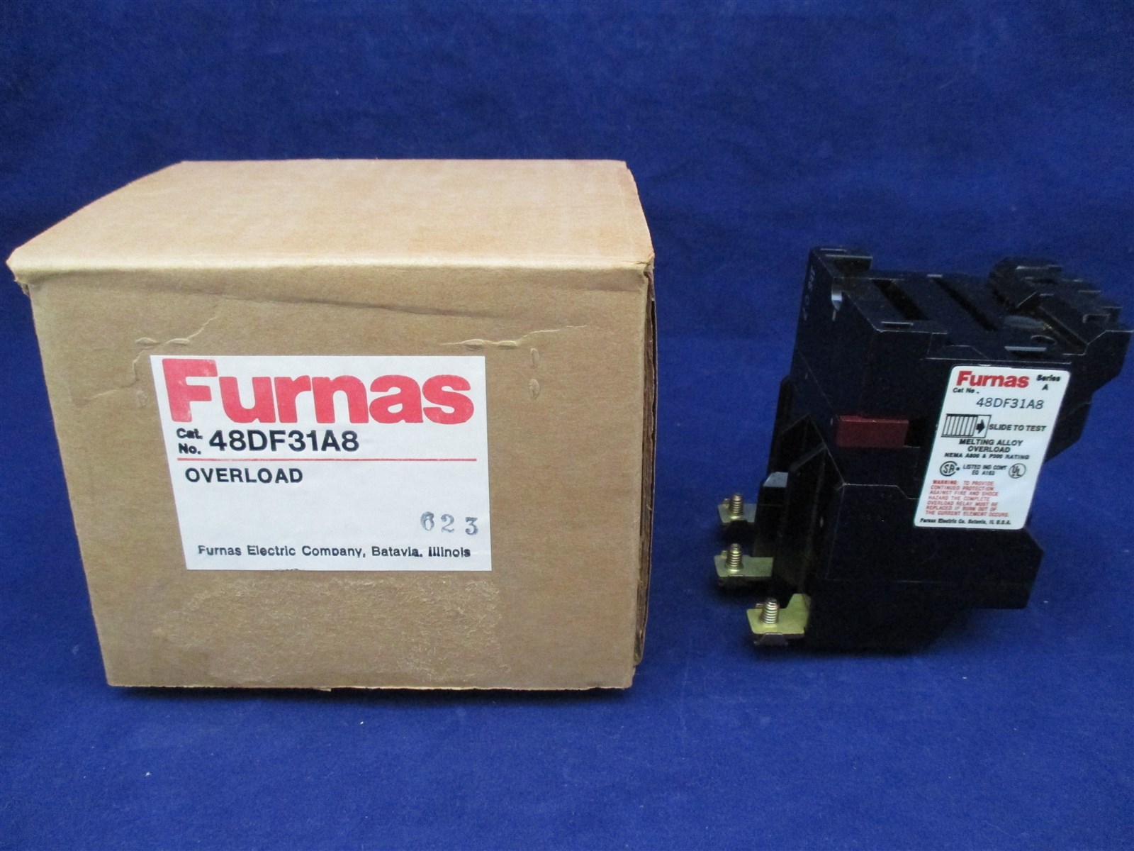Furnas 48DF31A8 Melting Alloy Overload new