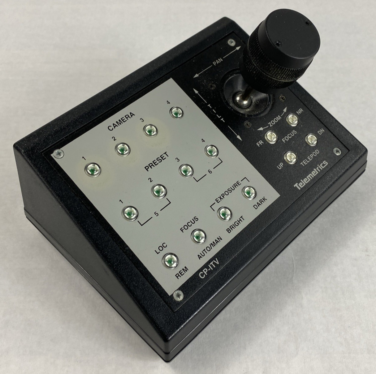 Telemetrics CP-ITV-D300 Camera Control Panel No AC Adapter Untested
