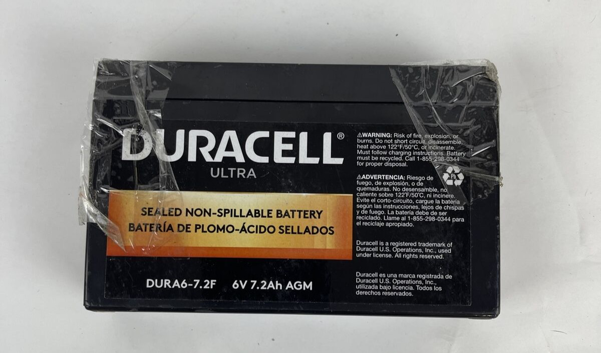 Hunter Alignment DSP 200 208 250 258 300 308 Head 6V DURA6-7.2F Battery Duracell