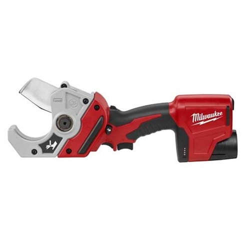 Milwaukee 2470-21 PVC Stainless Steel Blade Shear Kit w/ M12 Lithium-Ion Battery