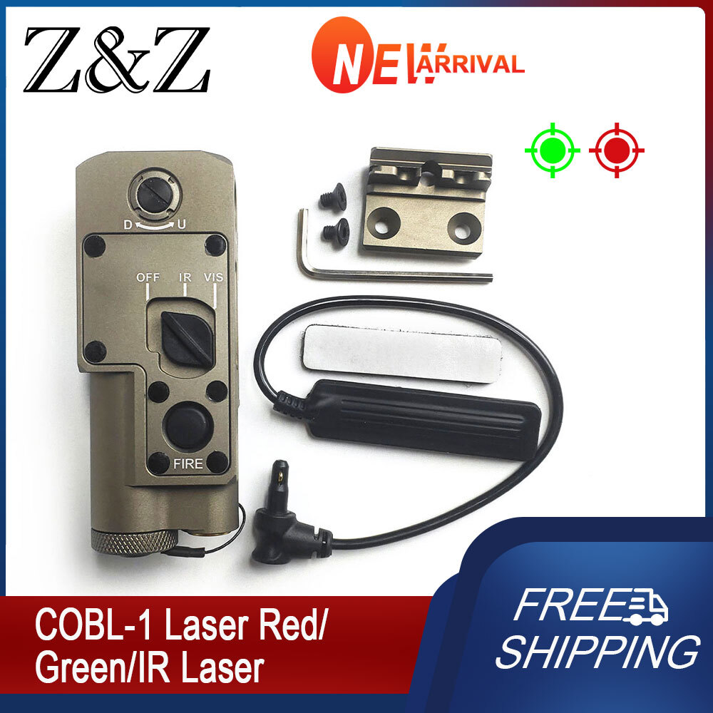 Metal Laser Sight CQBL-1 IR Red/Green Laser IR Dot Duan Aiming Indicator Airsoft