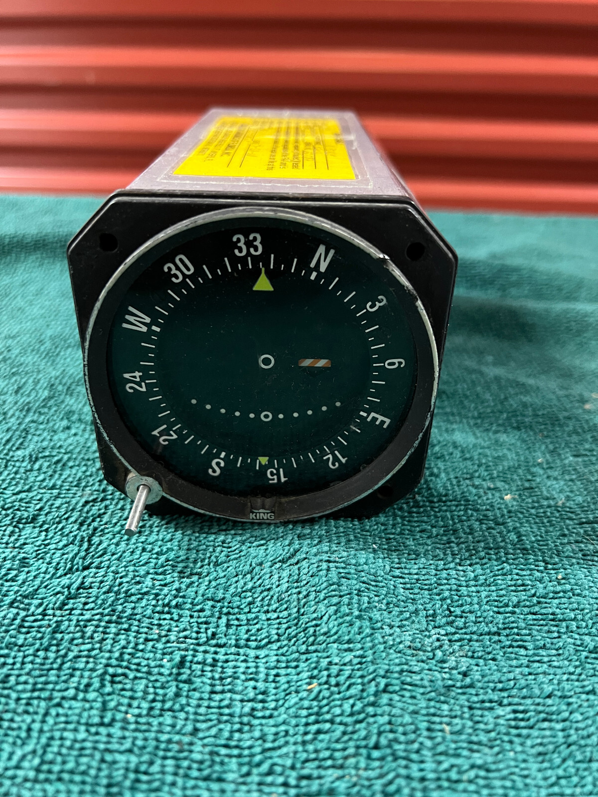Bendix King KI 208 VOR/LOC CONVERTER INDICATOR - PARTS/REPAIR ONLY!!