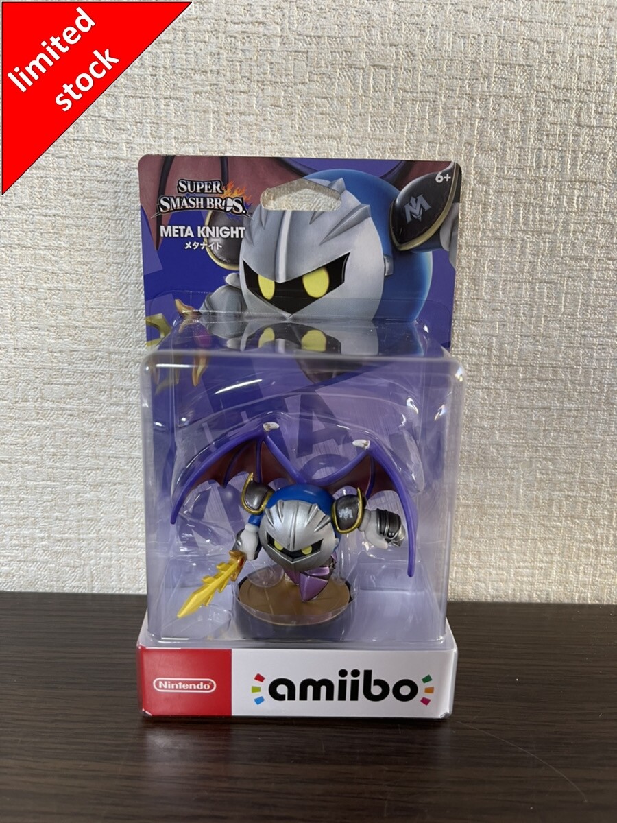 Nintendo amiibo META KNIGHT Super Smash Bros. 3DS Wii U Accessories NEW Japan jp