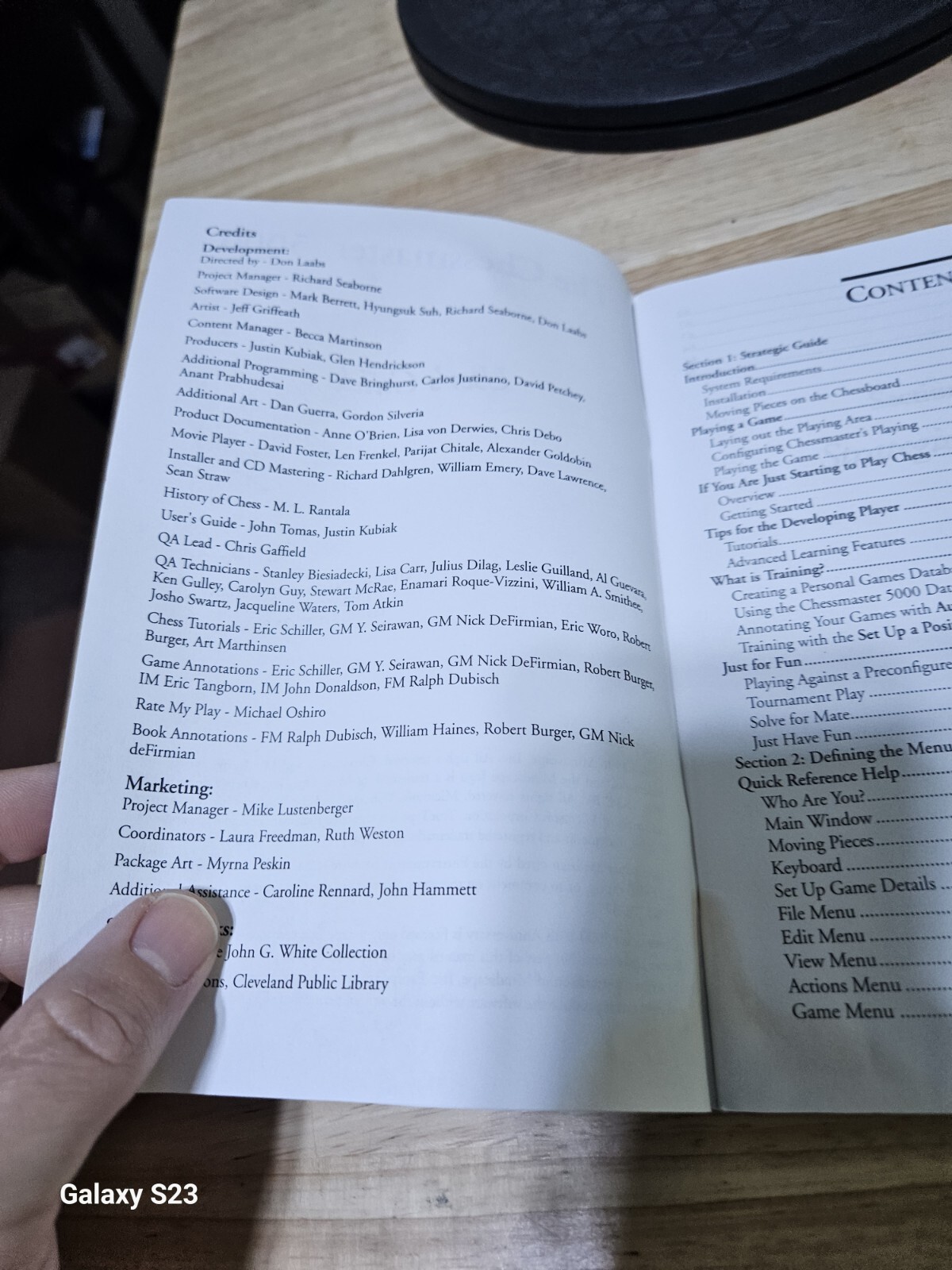 Vintage The Chessmaster 5000 PC User Guide