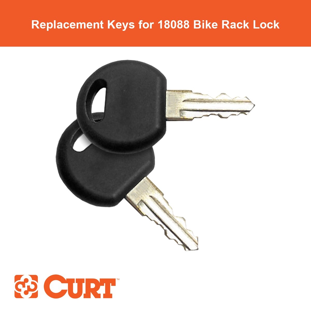 Replacement Keys for 18088 Aluminum Bike Rack (201 Lock Cylinder)