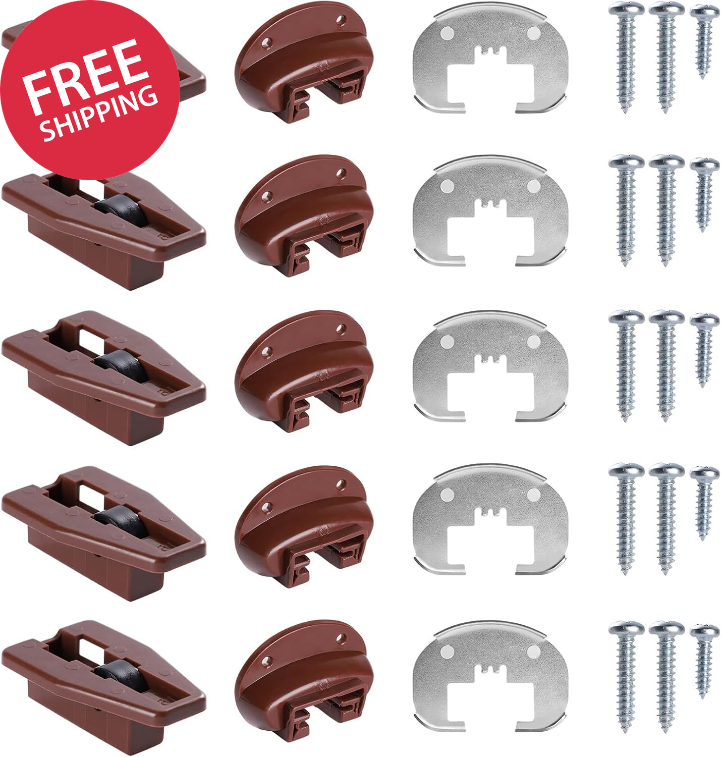 Kenlin Rite-Trak II Drawer Slides Replacement 5 Sets Rite Track 2 Drawer Guide