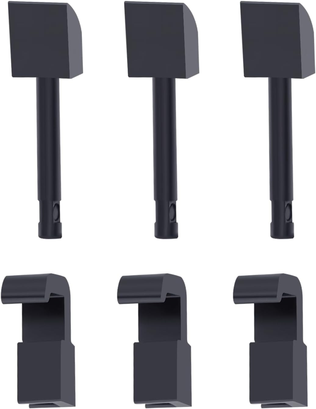 3 Set Replacement Tool Box Latches / Locks For US General Pro Tool Box Black