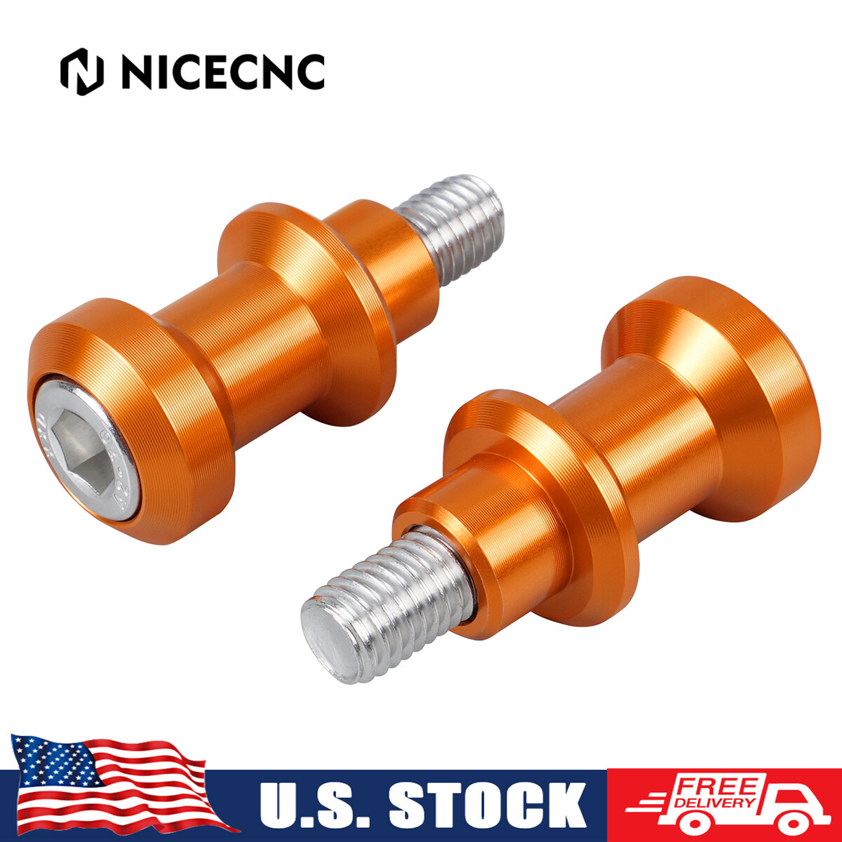 CNC Swingarm Spools Sliders Stand Holders For  KTM 790/890 ADVENTURE/R 2018-2023