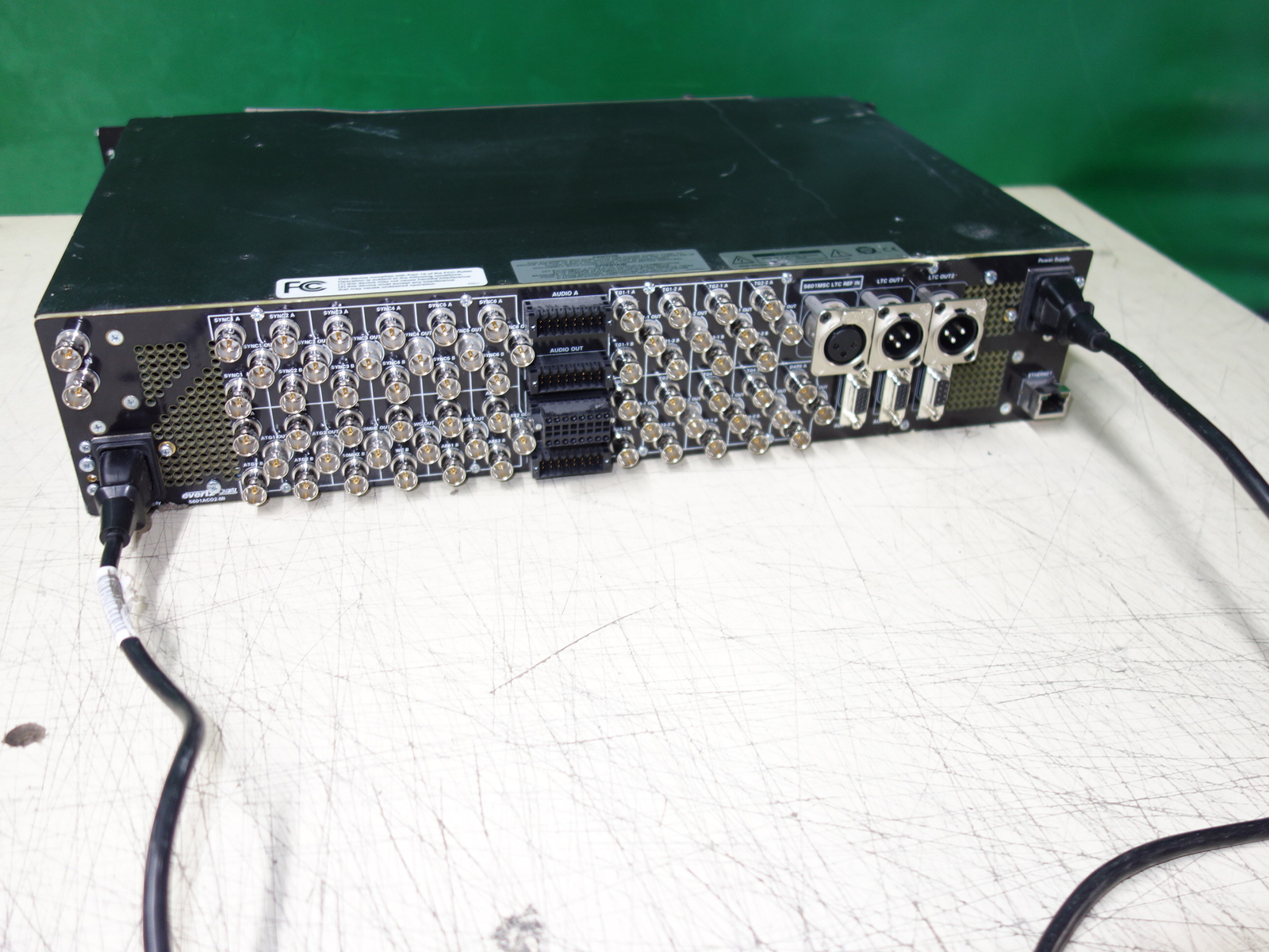Evertz 5601ACO2 Automatic Changeover for 5601MSC Master Clock/Sync Generator