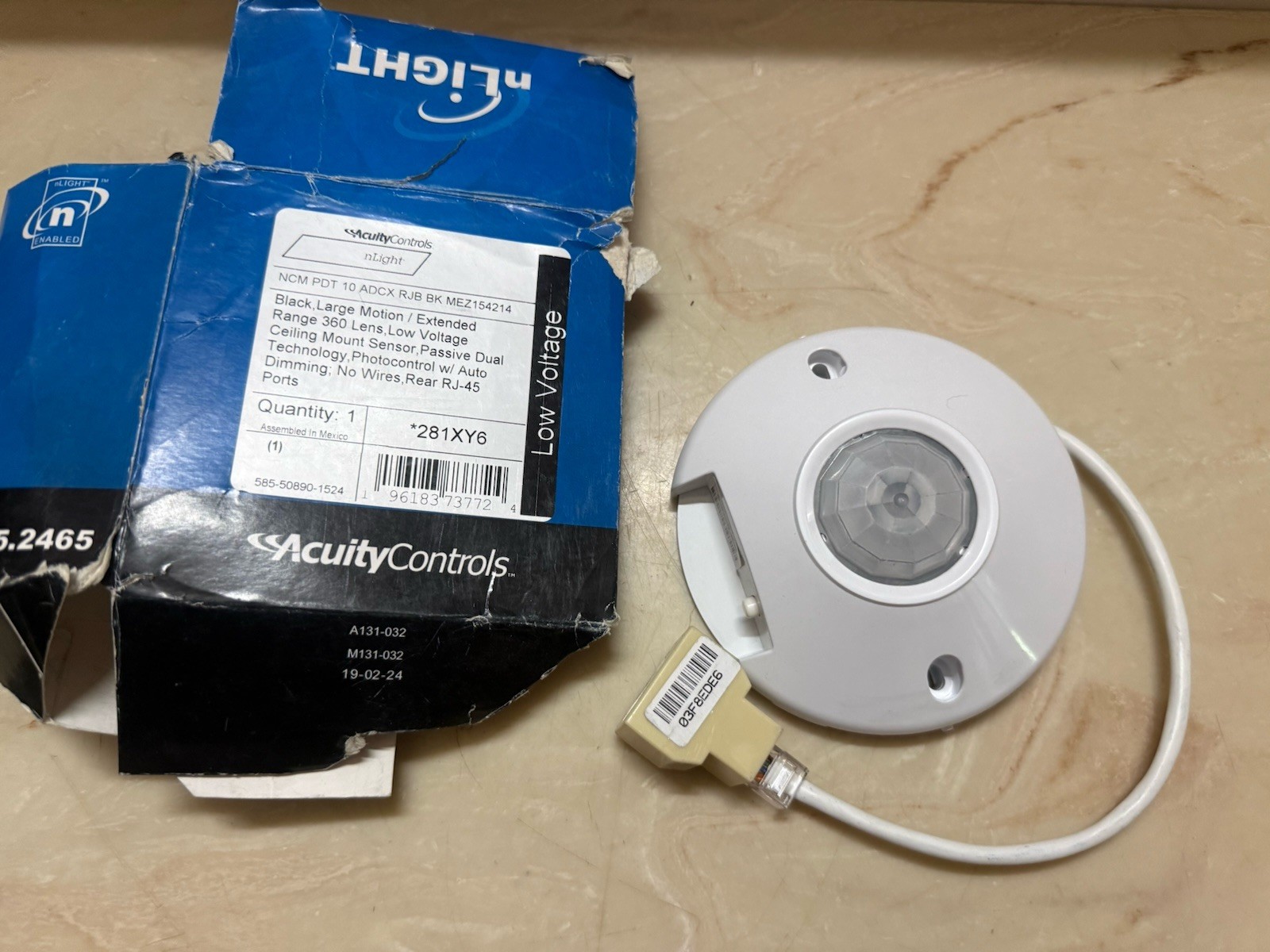 ACUITY Controls NCM  PDT  10 ADCX RJB BK MEZ154214