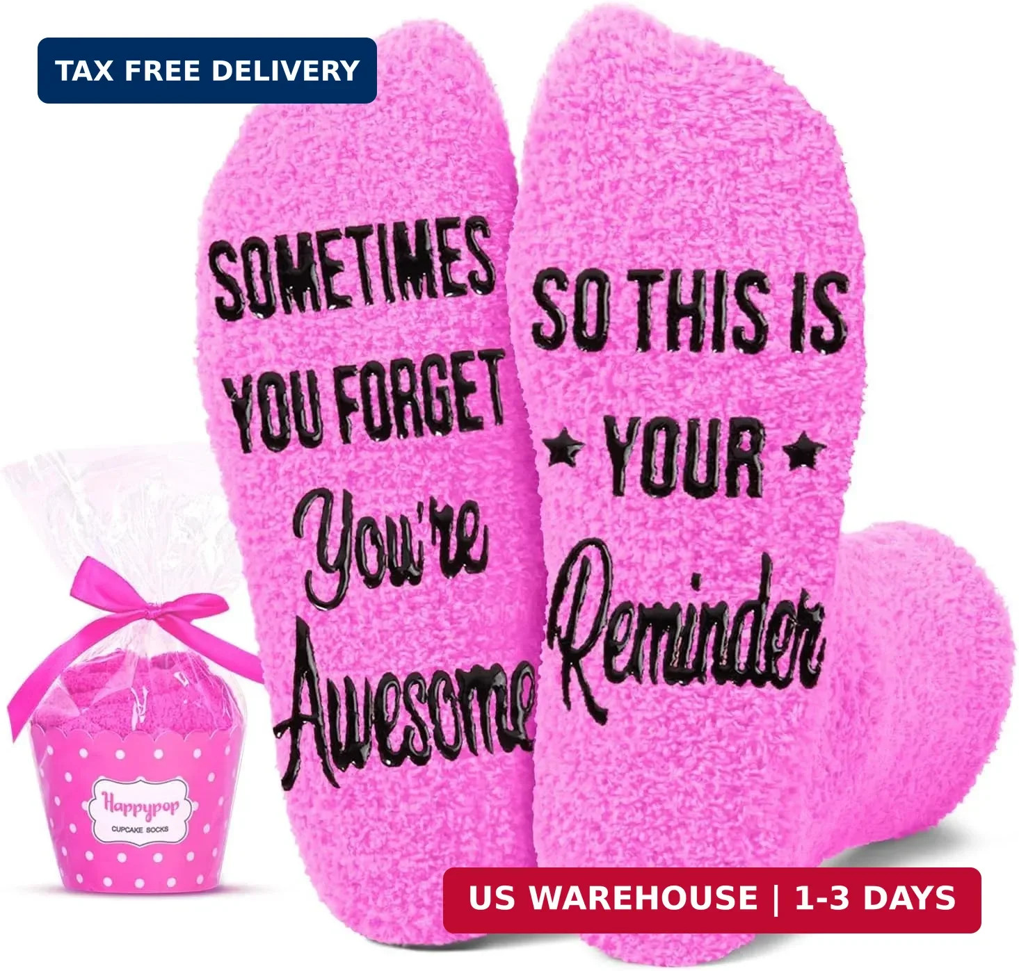 HAPPYPOP Mothers Day Socks - Gifts for Sister Mom Daughter in Law, Godmother Soc