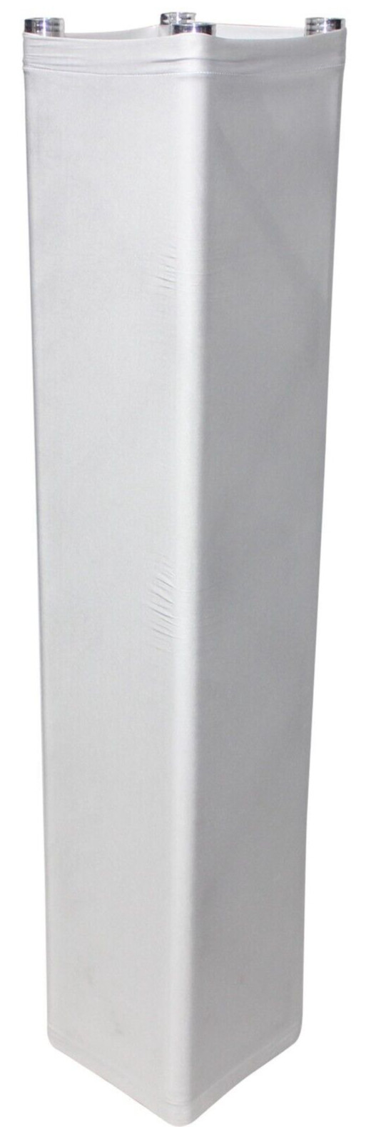 ProX XTC-SQ492TS-W White 4.92ft 1.50 meter Lycra Cover Scrim Sleeve fits 12"Quad