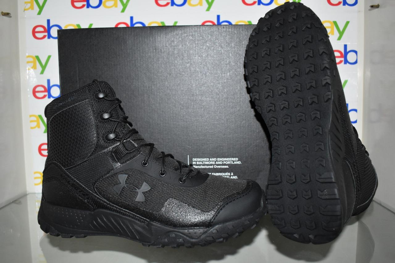 Under Armour Men's Valsetz RTS 1.5 Tactical Boots 3021034 001 Black NIB
