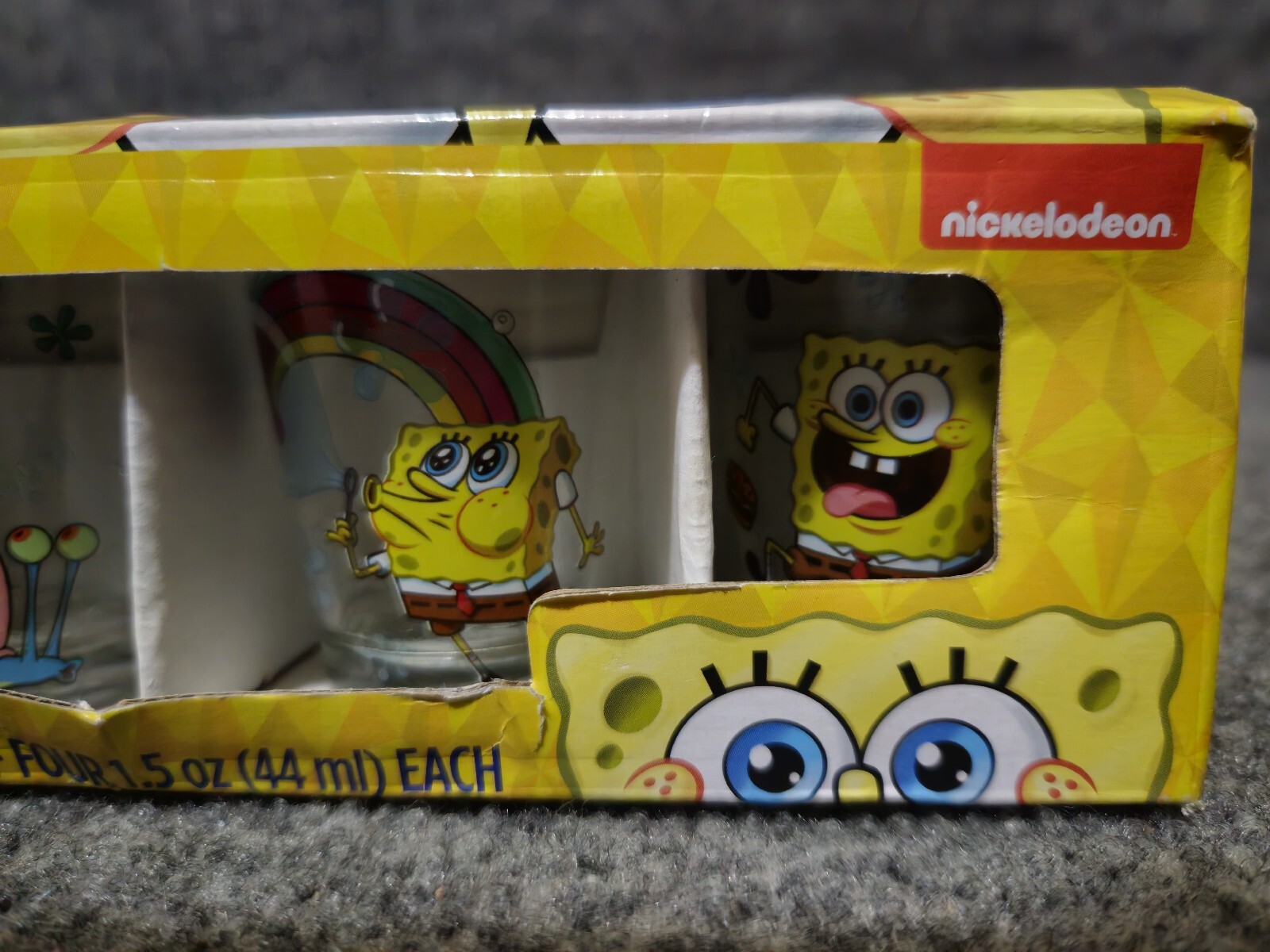 Nickelodeon SpongeBob Squarepants Mini/ShotGlass Glassware Set