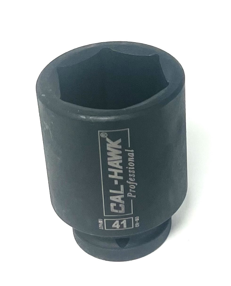 41MM x 3/4" Dr Deep Impact Socket 6-Point, Made of CR-MO and Taiwan, BSSM4641