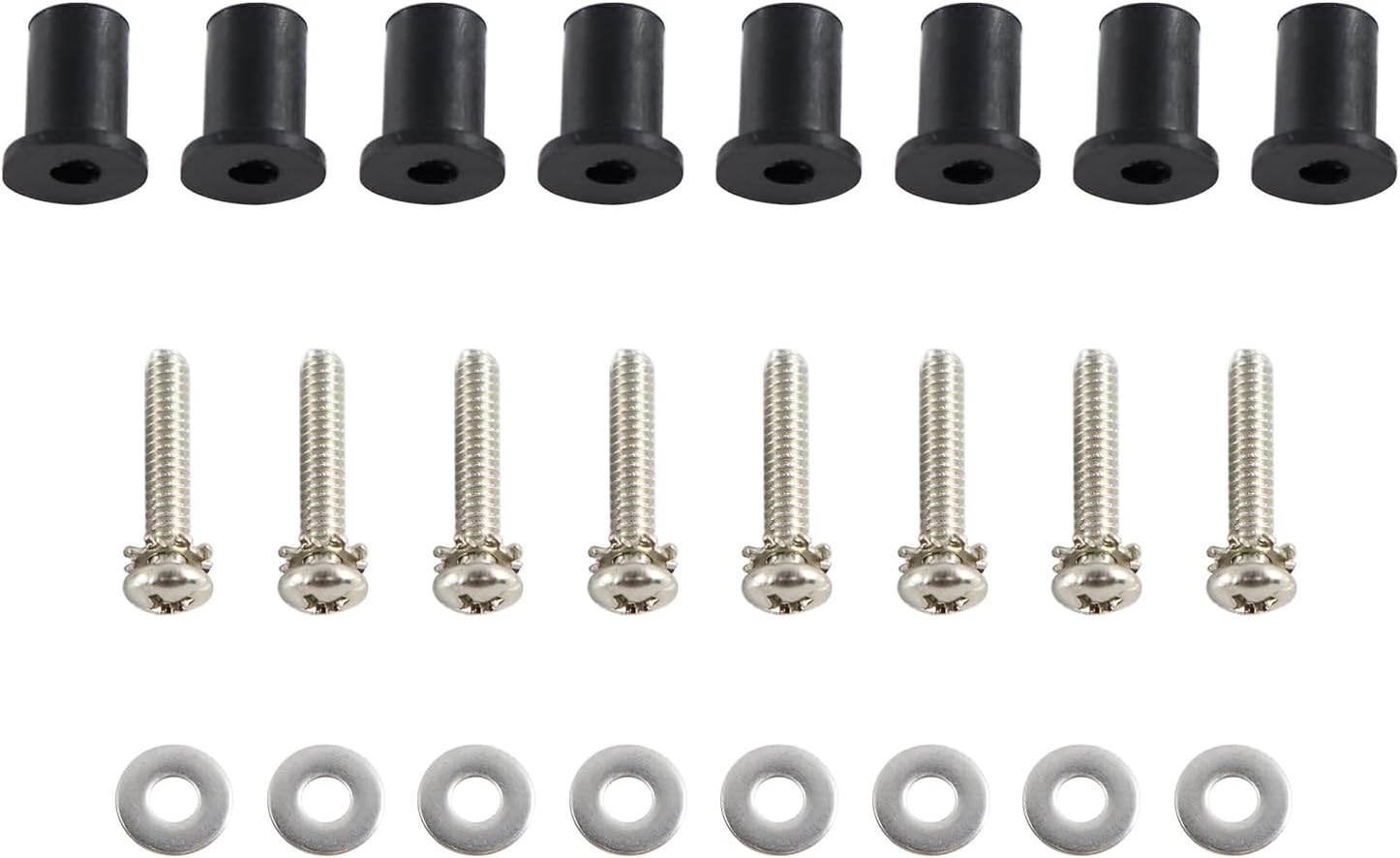 Harley Headlight Well Nuts - Harley Touring Headlight Bucket Nacelle Stainles...