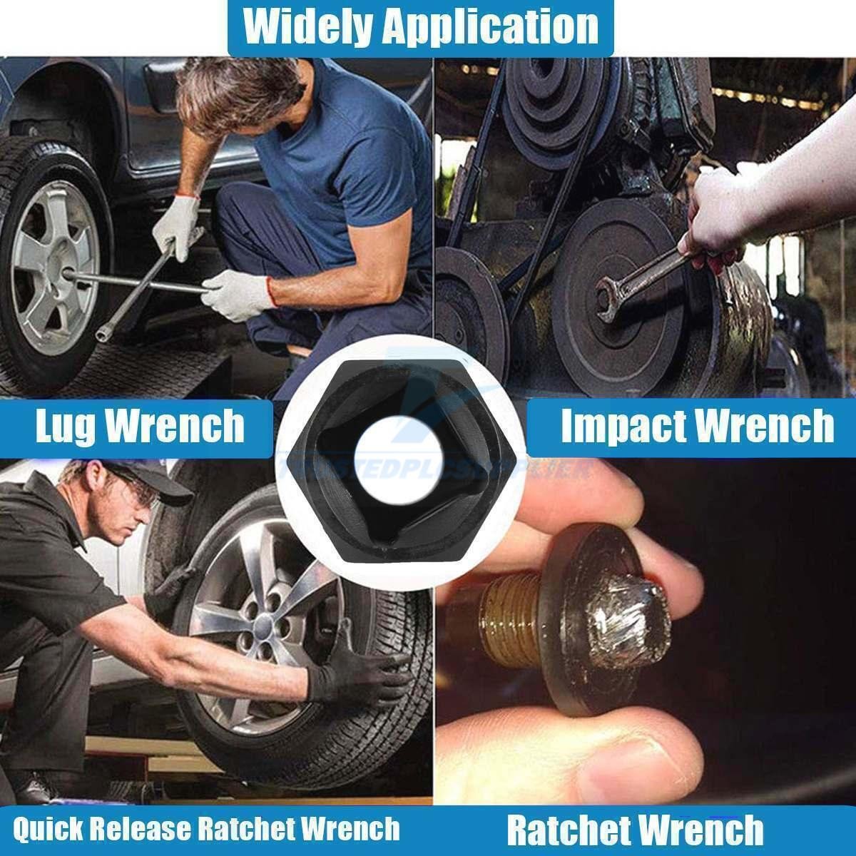 13pcs Impact Damaged Bolt Nut Screw Remover Extractor Set Twist Socket Tool Kits