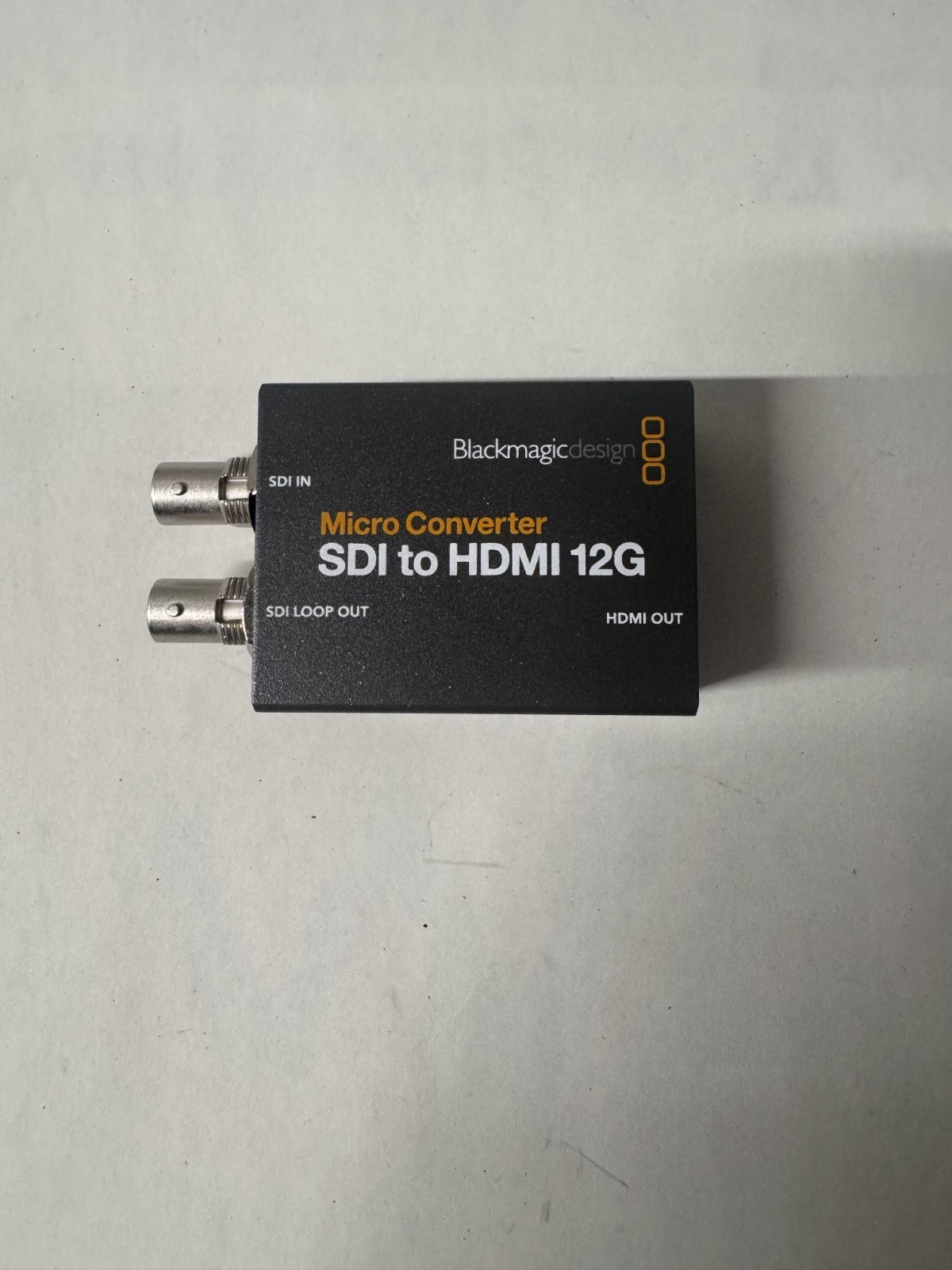 Blackmagic Design CONVCMIC/SH12G - POWER NOT INCLUDED