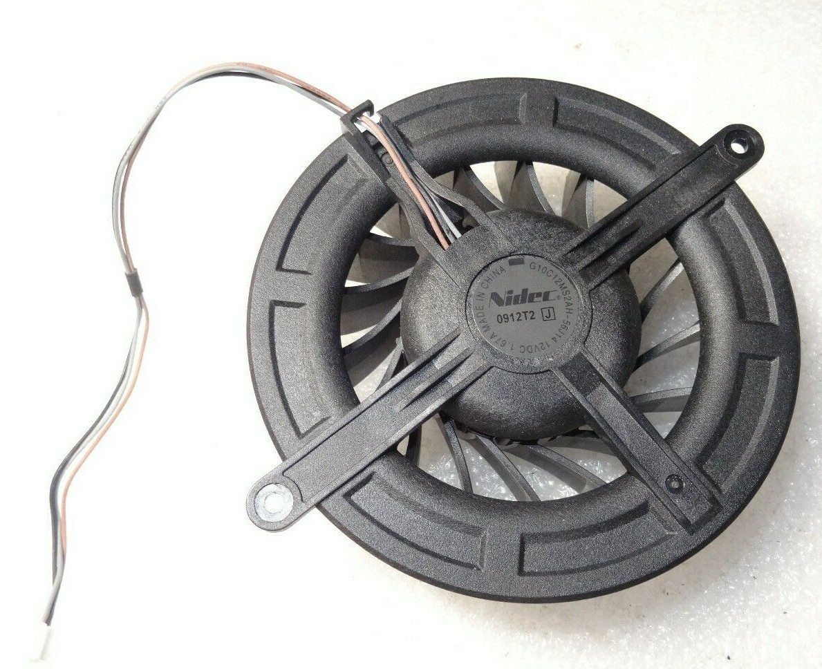 PS3 Slim CECH-2501, 2001A/B & 2101A NIDEC and Other Model Fans 17 Blade-Good