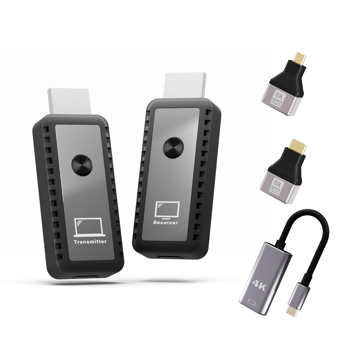 Wireless HDMI Video Transmitter and Receiver TV Stick Screen Share Extender 5V