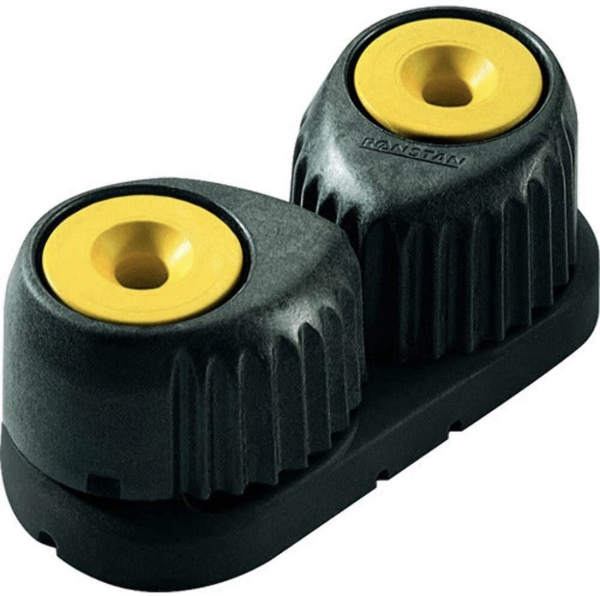 Ronstan Large ‘C-Cleat’ Cam Cleat Fluoro-Yellow, Black Base