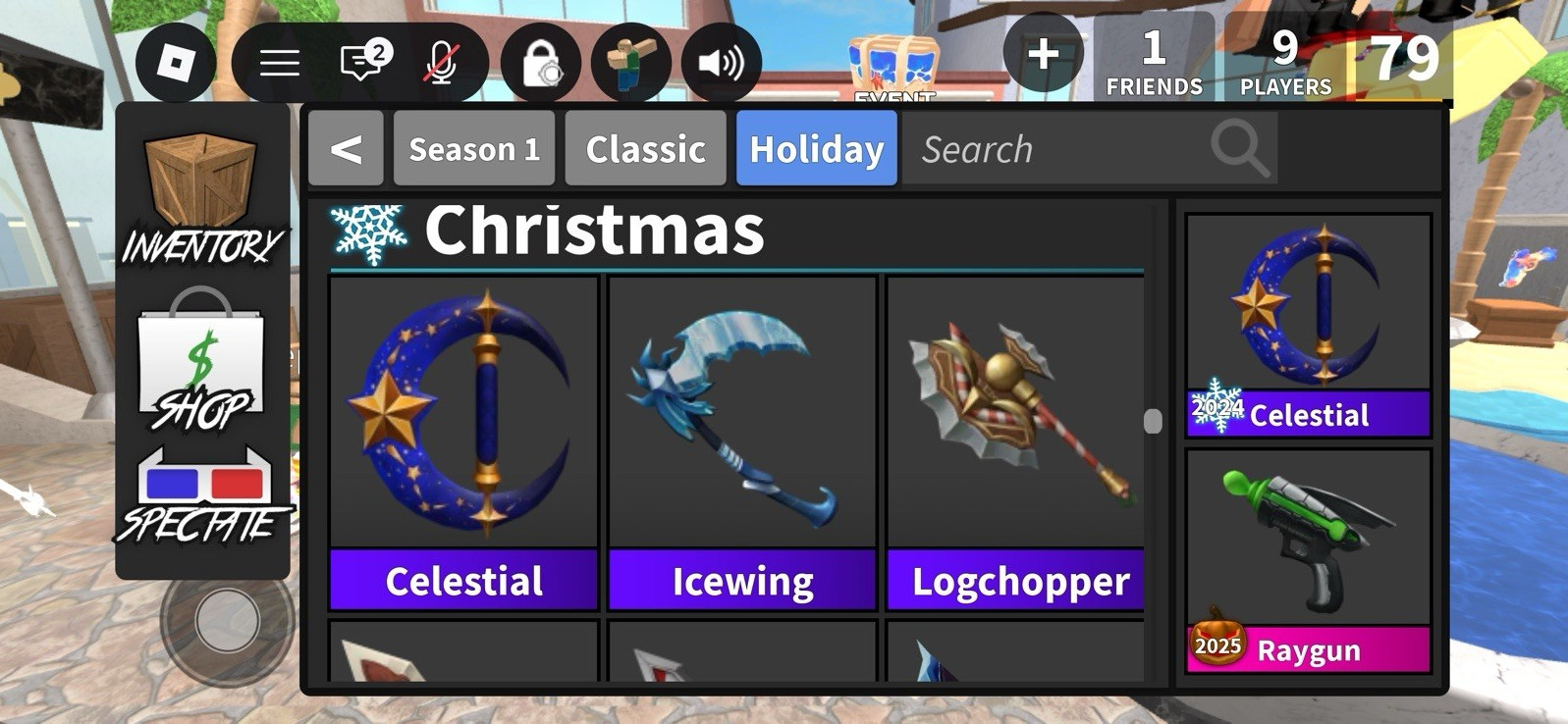 CELESTIAL KNIFE MM2!!!