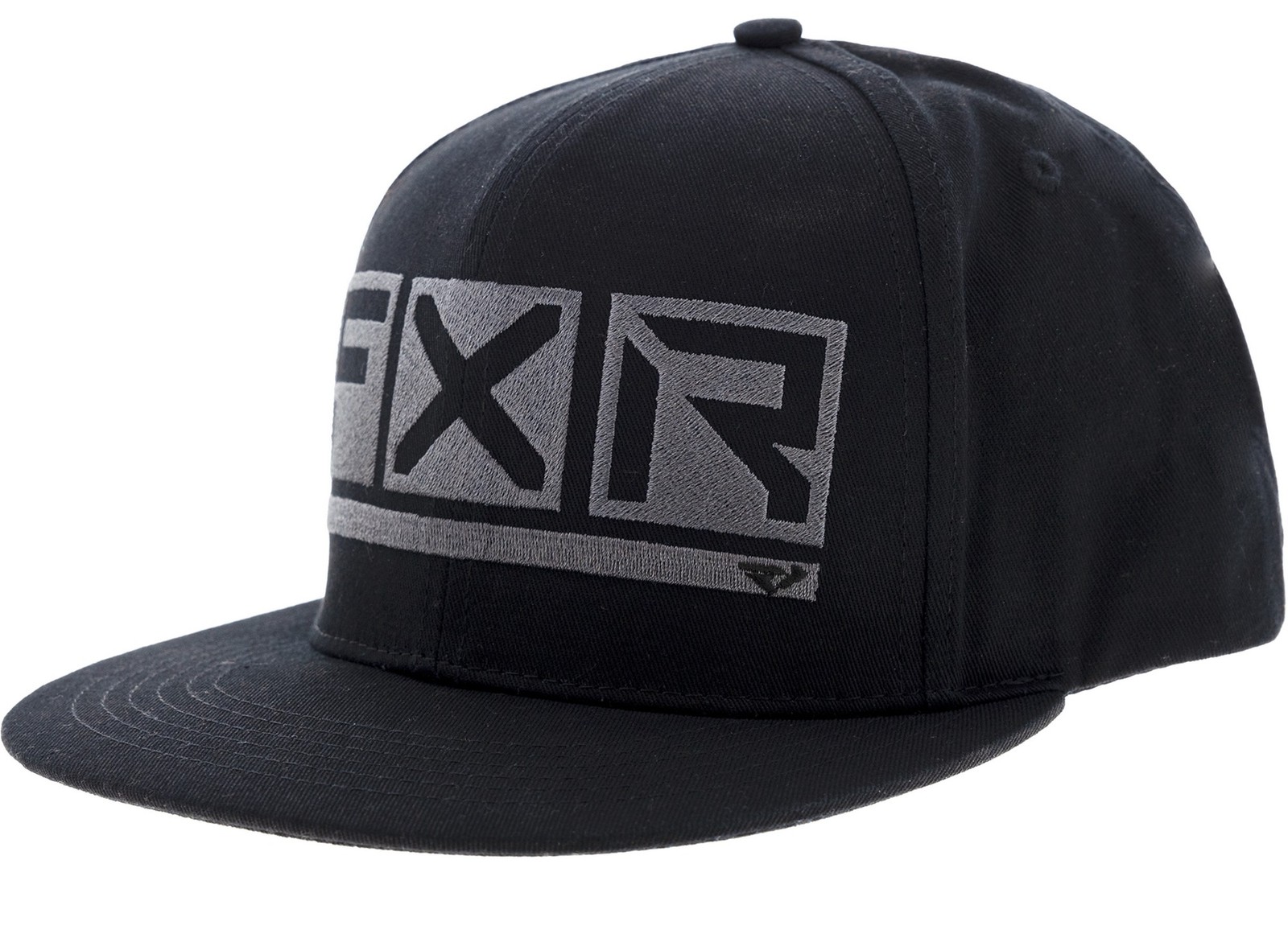 FXR Podium Plus 22 Snapback Hat Black/Charcoal