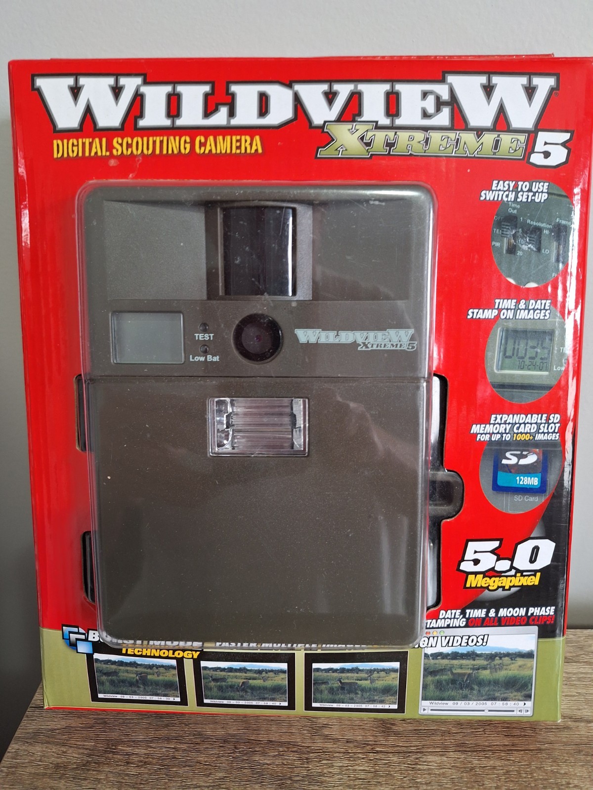 New - Wildview Xtreme 5 - Digital Scouting Camera - 5.0 Megapixel - NIP