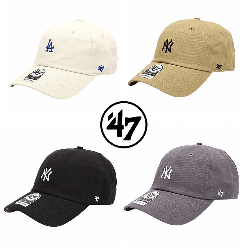 Mens Womens 47 Mens Vintage Baseball Cap Baseball Team Logo Snapback Hat