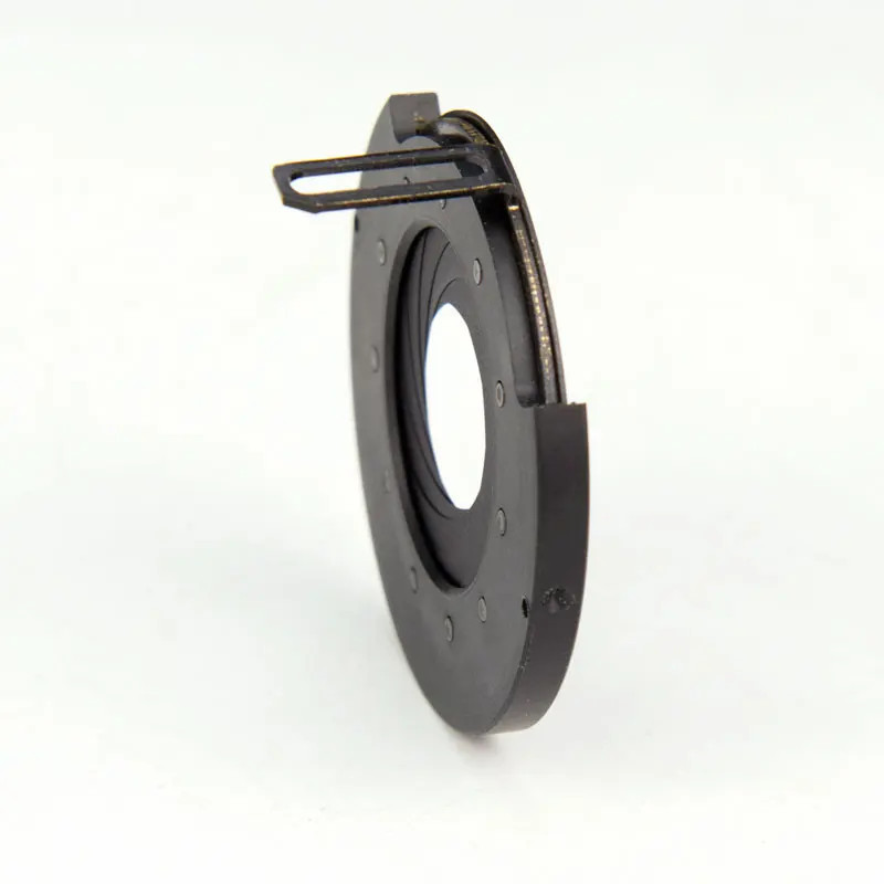 Adjustable Aperture 1.8-22mm Manual Iris Diaphragm 41mm Outer Diameter Camera
