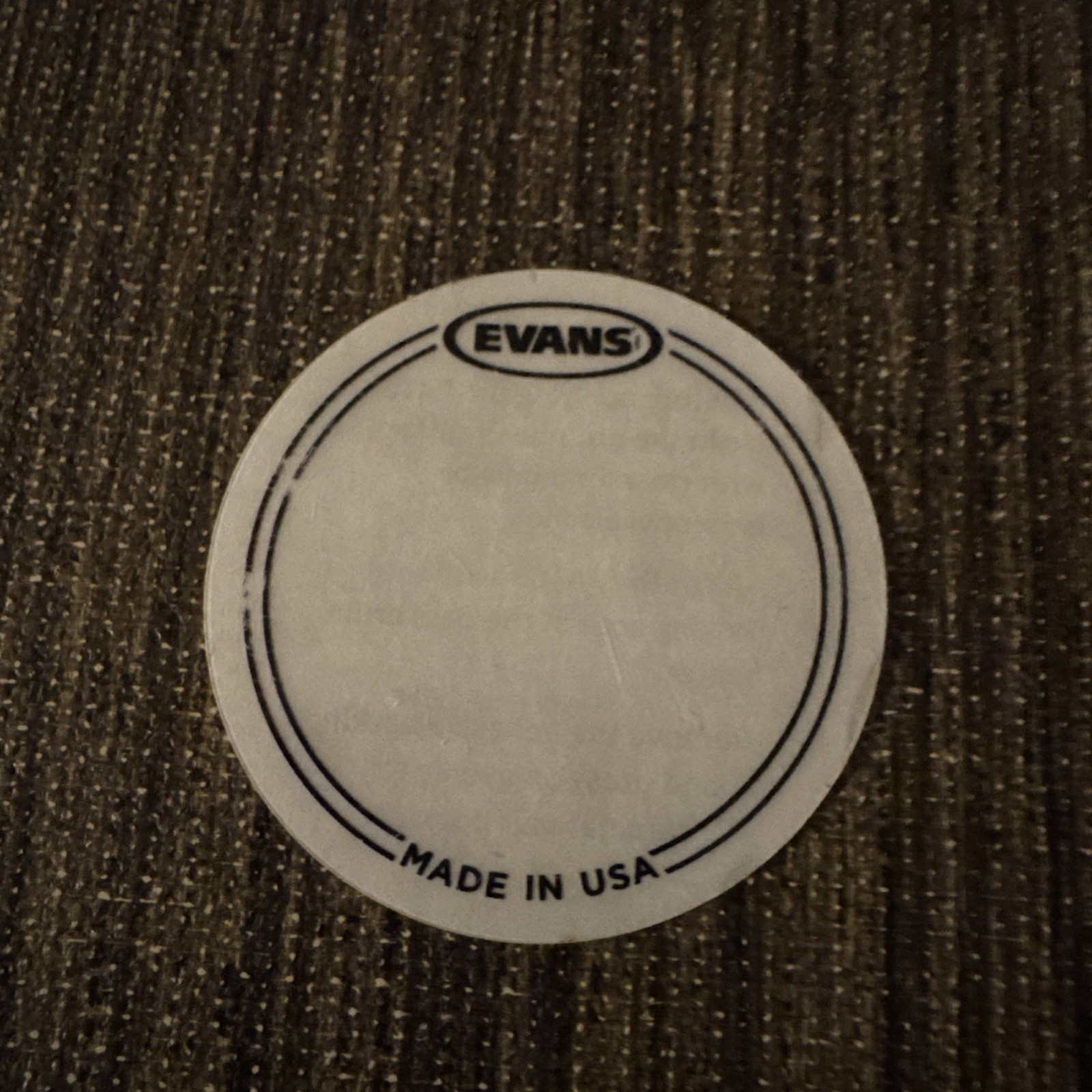 Evans EQ Bass Drum Patch Clear