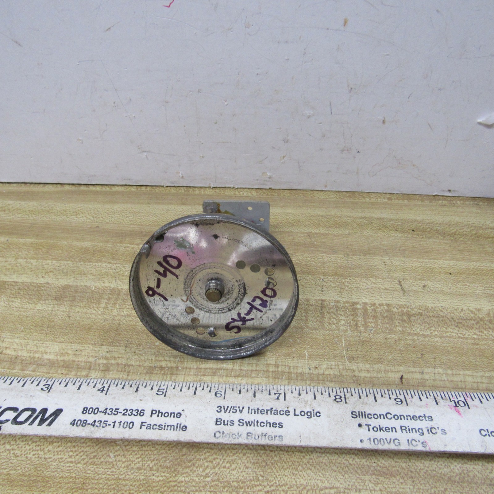 VARIABLE CAPACITOR Dual 9 to 40 pF from Hallicrafters S-120