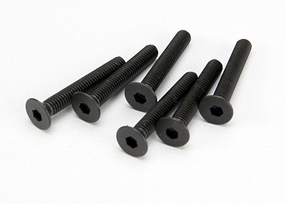 Traxxas 4857 - Countersunk Screws, 3x20mm, X-Maxx (6)