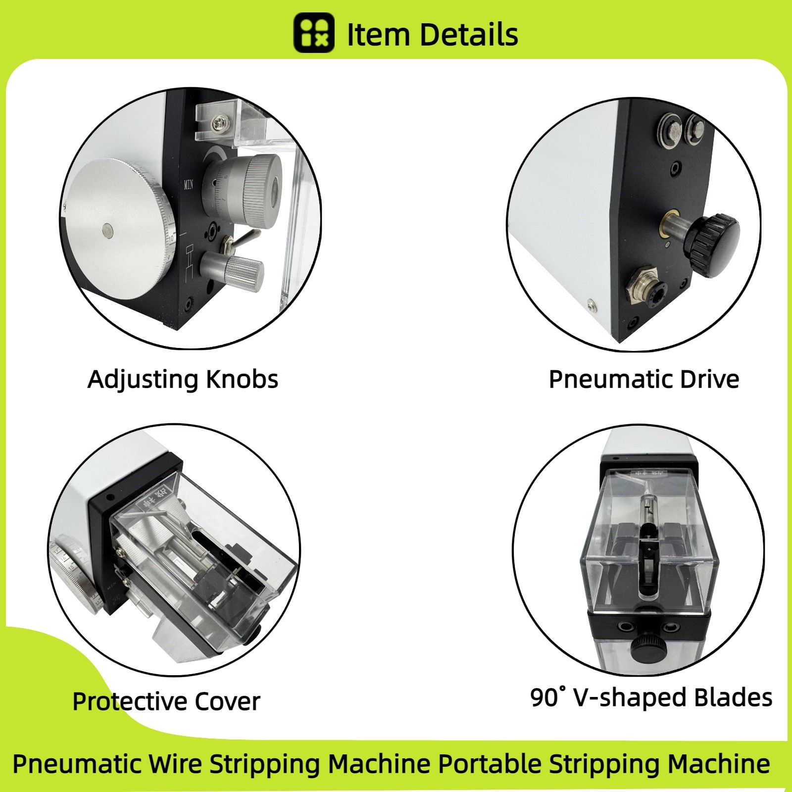 Pneumatic Wire Stripping Machine Portable Cabel Stripping Machine