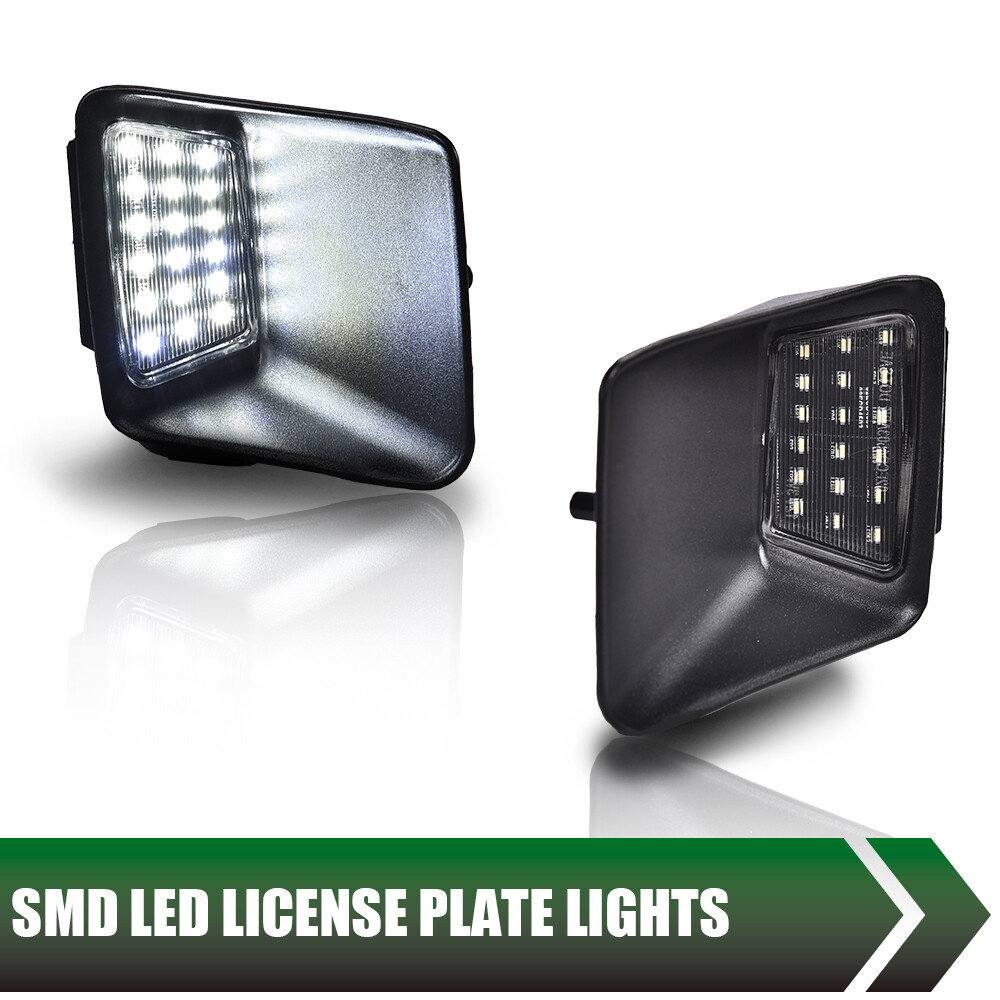 Rear License Plate Lights Lamps Fit For 2004-2012 Chevy Colorado GMC Canyon