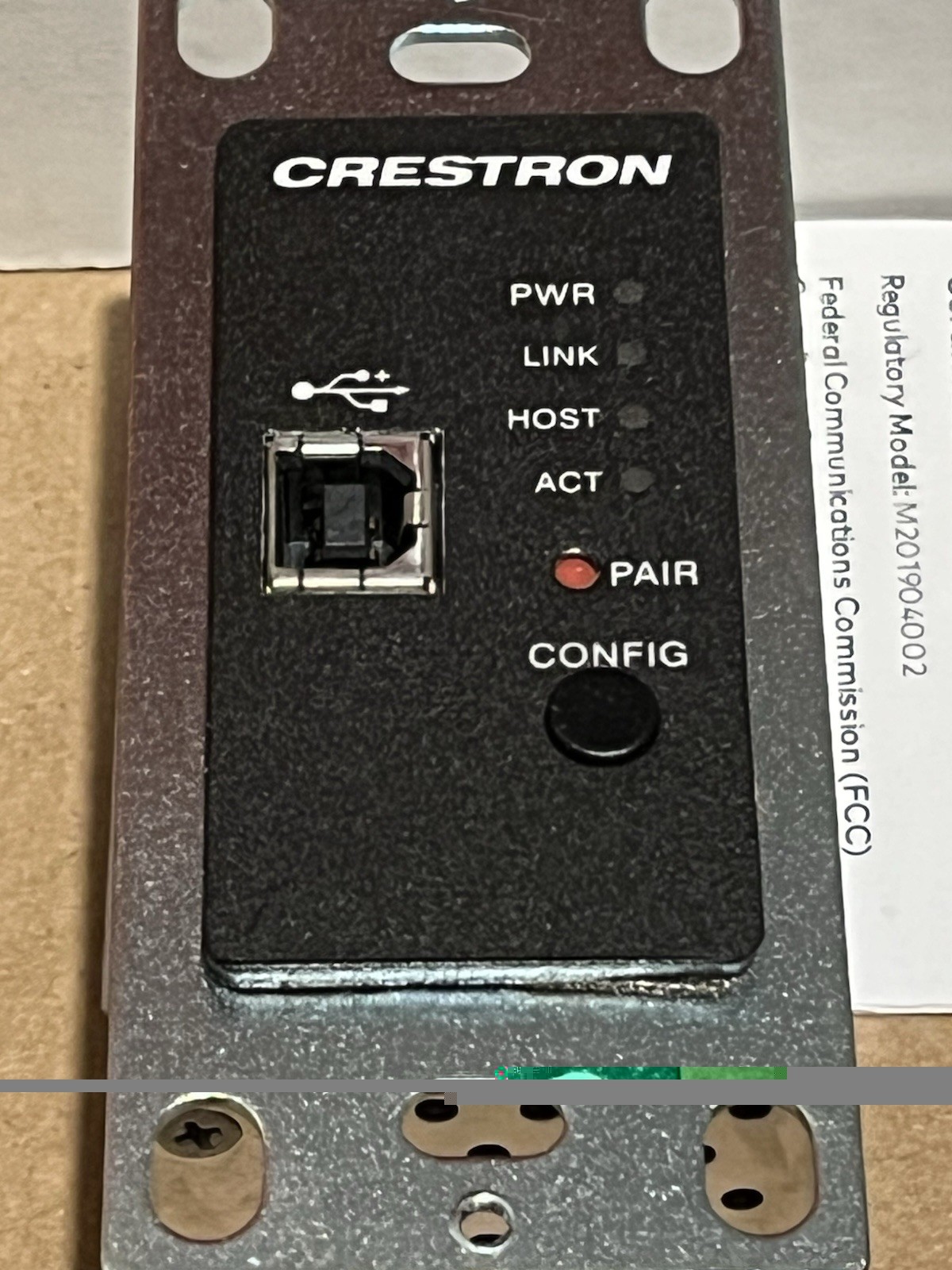 Crestron USB Ext 2 Local 1 Go