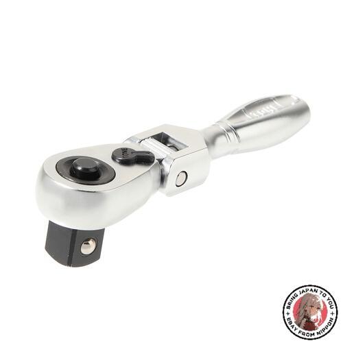 TONE RH4FCHS Compact Flex Head Short Ratchet Handle 1/2 Drive New