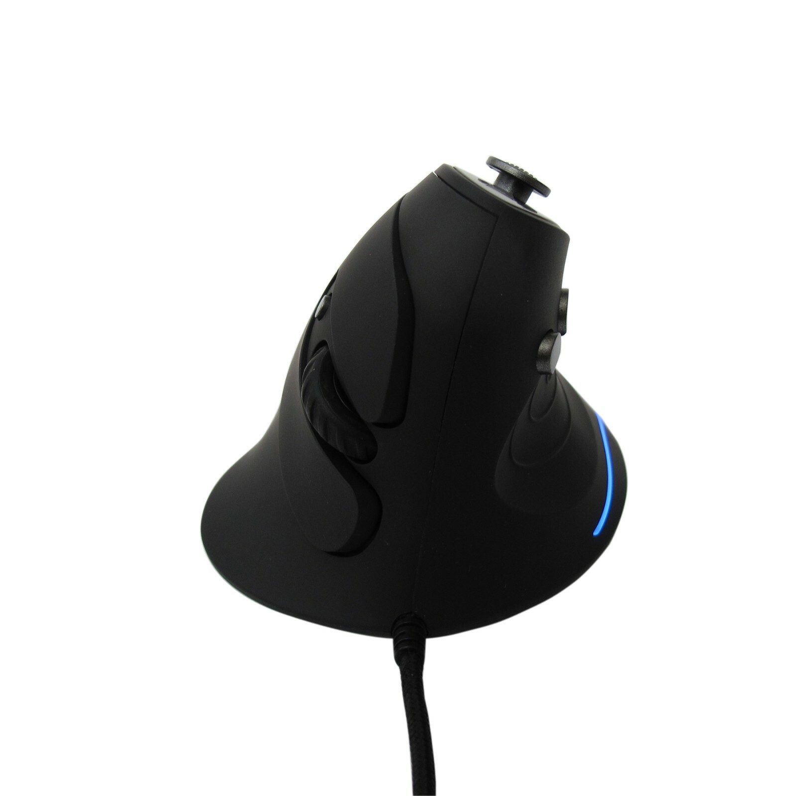 MOJO Silent Vertical Gaming Mouse - Ergonomic Mouse w/ 4 Directional Joystick
