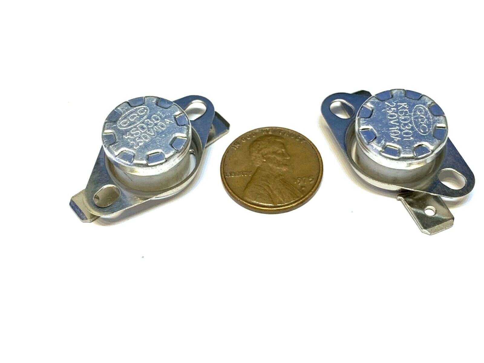 2 Pieces N/C 240ºC 464ºF normally closed Thermal  Thermostat switch KSD301 A20