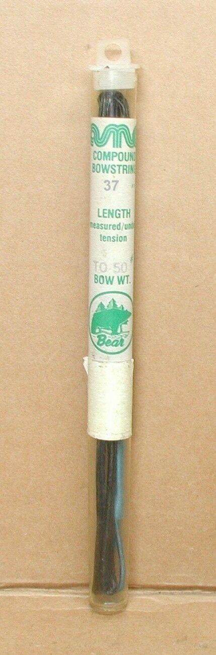 Original Bear Archery Compound Bow Replacement String - 37" - To #50