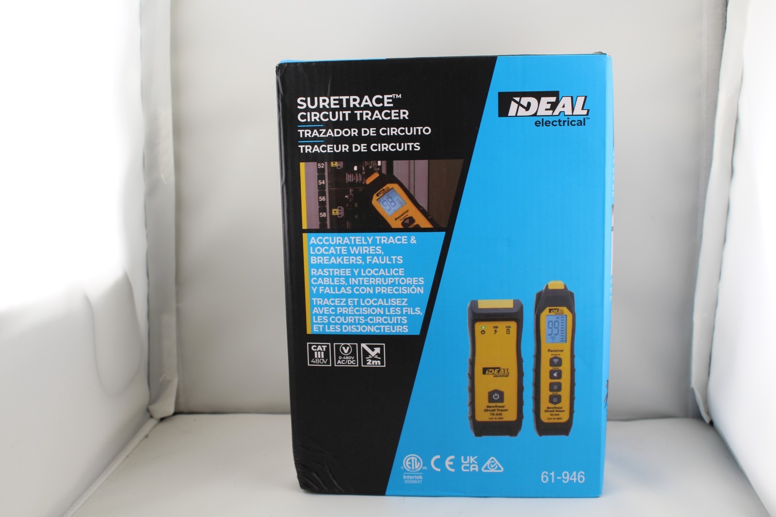 IDEAL Electrical 61-946 SureTrace Circuit Tracer Kit, 0-480VAC/DC