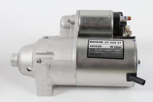 GENUINE OEM KOHLER PART # 25-098-24-S STARTER, REPLACES 25-098-21-S, 25-098-20-S