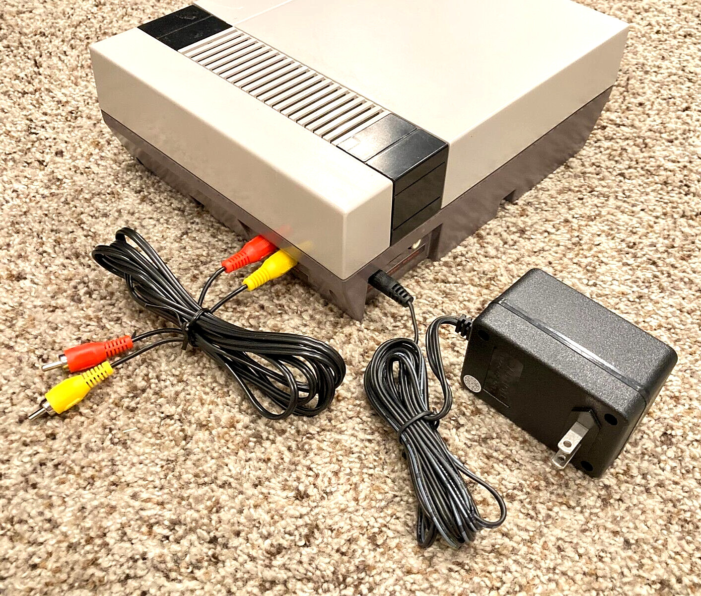 New AC Adapter Power Cord & AV Cable Fit for  NES/SNES/GENESIS (Nintendo System)